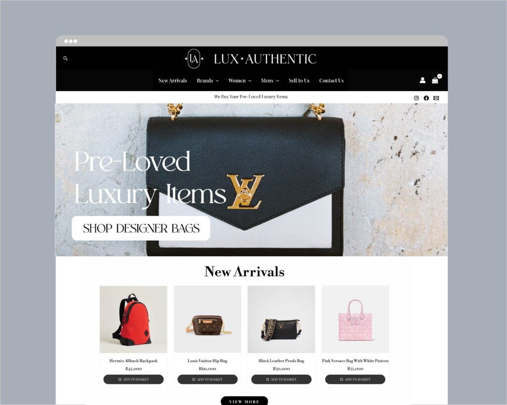 E-Commerce Luxury Website With WordPress & WooCommerce
