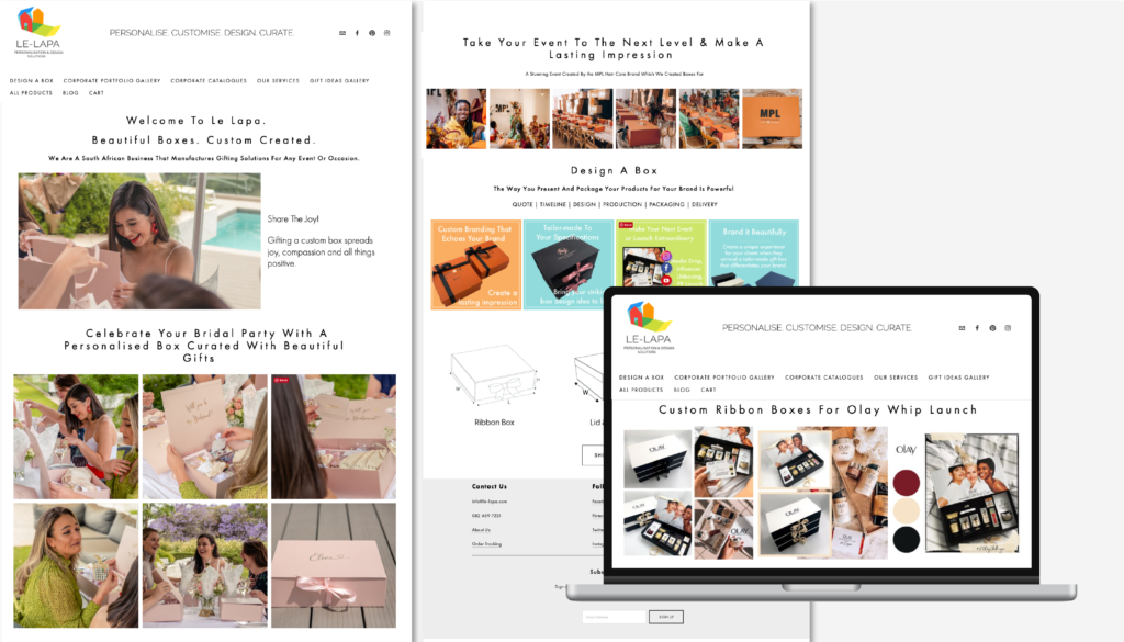 E-Commerce Website Design and Development